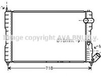 Radiator apa CITROEN XANTIA X1 AVA CN2037