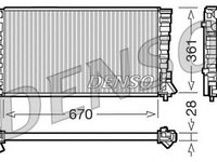 Radiator apa CITROEN ZX Break N2 DENSO DRM07020