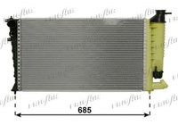 Radiator apa CITROEN ZX N2 FRIGAIR 01083063