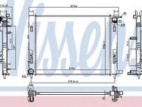 Radiator apa DACIA DOKKER Express NISSENS 637627