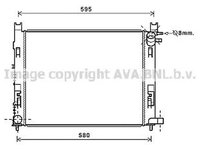 Radiator apa DACIA LODGY AVA D2008