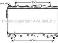 Radiator apa DAEWOO LACETTI hatchback KLAN AVA DW2073