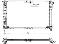 Radiator apa DAEWOO LANOS limuzina KLAT NRF 53252