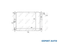 Radiator apa Daewoo NUBIRA Break (KLAJ) 1997-2016 #2 701544