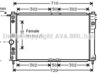 Radiator apa DAEWOO NUBIRA KLAJ AVA DW2010