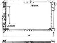 Radiator apa DAEWOO NUBIRA limuzina KLAJ NRF 53254