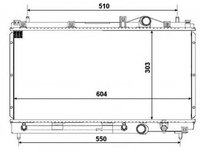 Radiator apa DODGE NEON NRF 50332