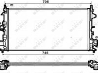 Radiator Apa Fiat Croma 194 2005 2006 2007 2008 53074 11-601-439