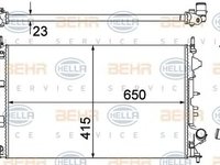 Radiator apa FIAT CROMA 194 HELLA 8MK 376 700-264