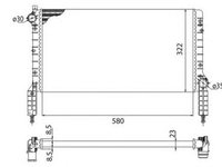 Radiator apa FIAT DOBLO microbus 223 119 MAGNETI MARELLI 350213180003