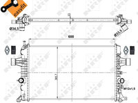 Radiator Apa Fiat Ducato 2 Typ244 2002 2003 2004 2005 2006 Autobasculanta 2-usi 2.3 JTD MT (110 hp) 52062