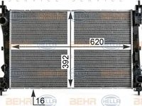 Radiator apa FIAT GRANDE PUNTO 199 HELLA 8MK 376 900-131