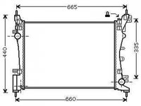 RADIATOR APA FIAT GRANDE PUNTO 2005->2012 Radiator apa pentru pentru toate modelele benzina CV manuala/automata cu/fara aer conditionat (54x37,5) PIESA NOUA ANI 2005 2006 2007 2008 2009 2010 2011 2012