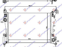 Radiator Apa - Fiat Grande Punto 2005 , 55700447