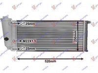 Radiator Apa - Fiat Seicento 2001 , 7700881