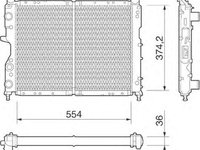 Radiator apa FIAT TIPO 160 MAGNETI MARELLI 350213257000