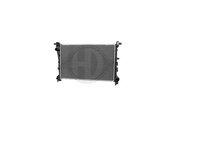 Radiator apa Fiat Tipo, 2016- Motor 1.3 Multijet, 1.4 T-Jet, Aluminiu/Plastic Mecanic, 620x416x18, OE: 52015588, 52052220,