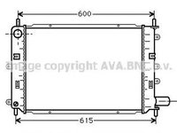 Radiator apa FORD ESCORT V GAL AVA FD2059