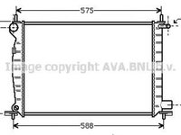 Radiator apa FORD FIESTA caroserie JV AVA FD2225