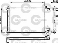 Radiator apa FORD FIESTA caroserie JV VALEO 232003