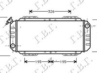 Radiator Apa - Ford Fiesta I 1978 , 6122462