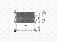 Radiator apa FORD FIESTA III GFJ MAGNETI MARELLI 350213511000