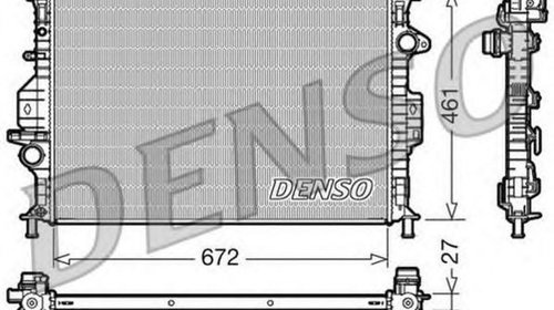 Radiator apa FORD GALAXY WA6 DENSO DRM10069