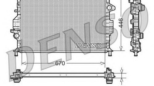 Radiator apa FORD GALAXY WA6 DENSO DRM10088