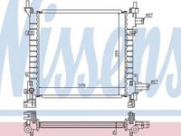 Radiator apa FORD KA RB NISSENS 62083A