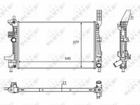 Radiator Apa Ford Kuga 3 2019 2020 2021 2022 2023 2024 SUV 1.5 (120 hp), gasoline, MT, front drive 58284 11-601-536