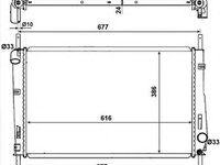 Radiator apa FORD MONDEO III combi BWY NRF 58272