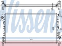 Radiator apa FORD TOURNEO CONNECT NISSENS 62021A