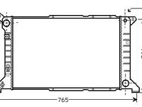 Radiator apa FORD TRANSIT 2.5TD 1994->2000 20.40.504Q