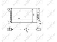 Radiator apa FORD TRANSIT platou sasiu E NRF 516212