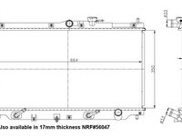 Radiator apa HONDA ACCORD IV cupe CB CC NRF 517722