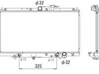 Radiator apa HONDA ACCORD V CE CF NRF 53328