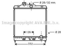 Radiator apa HONDA CIVIC VI cupe EJ EM1 AVA HD2120