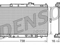 Radiator apa HONDA CR-V II RD DENSO DRM40012