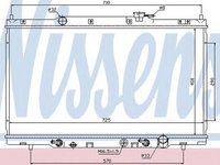 Radiator apa HONDA CR-V II RD NISSENS 68106