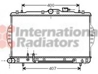 Radiator apa HYUNDAI ACCENT I X3- VAN WEZEL 82002034