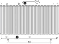 Radiator apa HYUNDAI ACCENT II limuzina LC MAGNETI MARELLI 350213115900