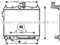 Radiator apa HYUNDAI GETZ TB AVA HY2100