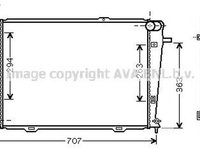 Radiator apa HYUNDAI TUCSON JM AVA HY2210