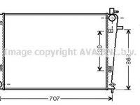 Radiator apa HYUNDAI TUCSON JM AVA HY2328