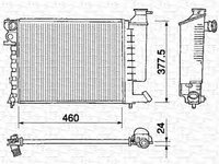 Radiator apa HYUNDAI TUCSON JM MAGNETI MARELLI 350213373000