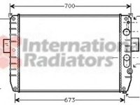 Radiator apa IVECO DAILY II caroserie inchisa combi VAN WEZEL 28002050