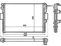 Radiator apa IVECO DAILY III caroserie inchisa combi NRF 53612