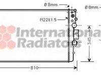 Radiator apa IVECO DAILY III caroserie inchisa combi VAN WEZEL 28002041