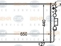 Radiator apa IVECO DAILY III platou sasiu HELLA 8MK376724561