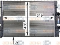 Radiator apa IVECO DAILY IV bus HELLA 8MK 376 760-621